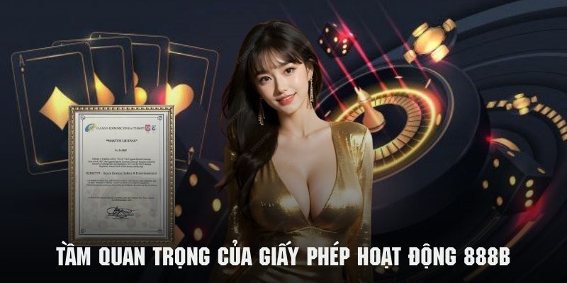 Tính chất quan trọng của những loại giấy phép hoạt động 888B